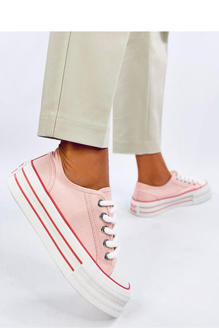 Sneakers Με Διπλή Σόλα ροζ