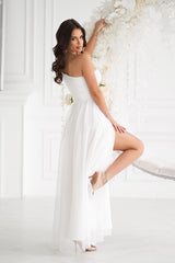 Long dress model 208532 Bicotone