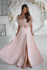 Long dress model 219689 Bicotone