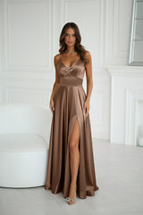 Long dress model 220834 Bicotone