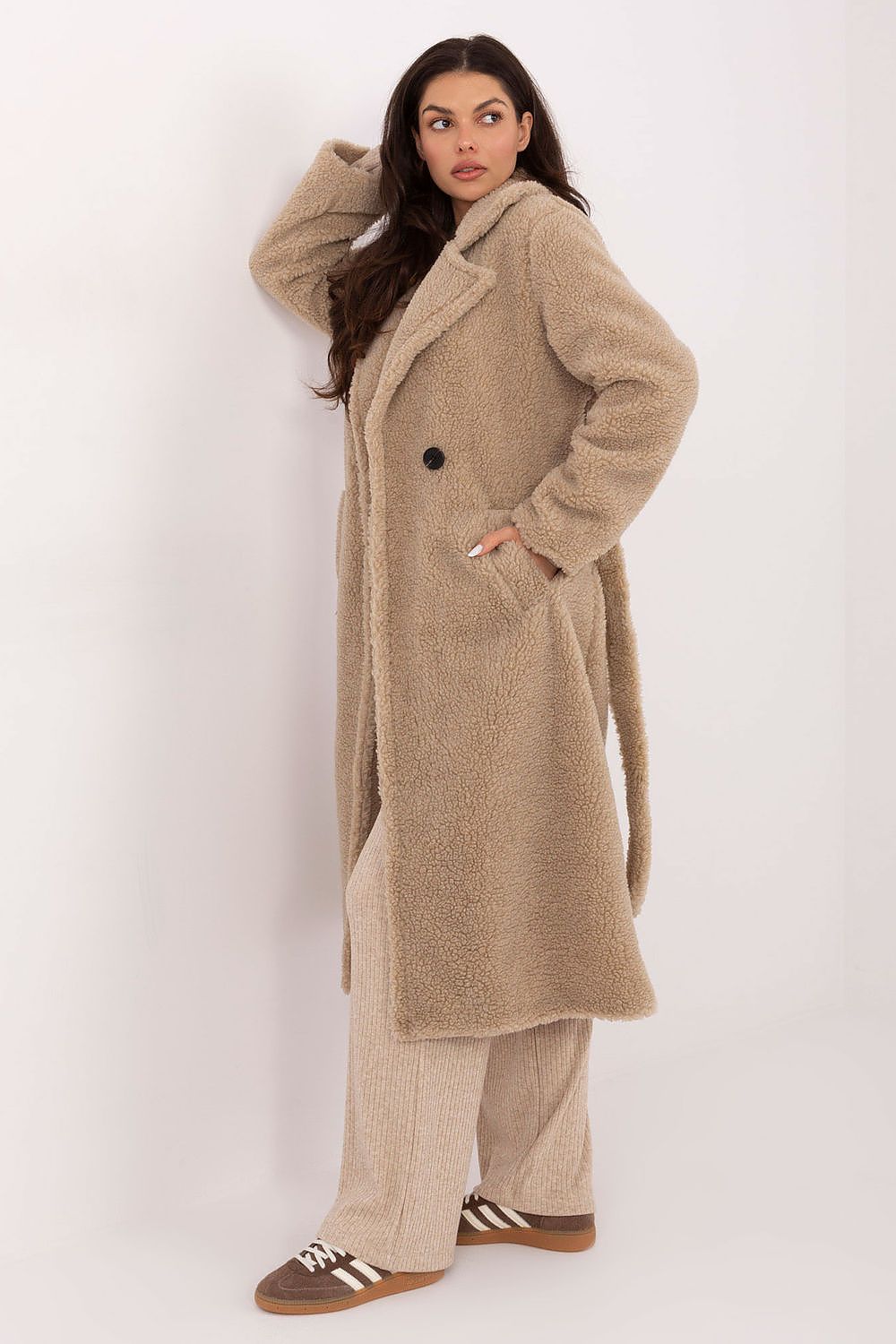 Coat model 221385 Factory Price