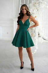 Short dress model 221605 Bicotone