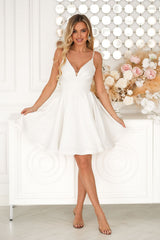 Short dress model 224300 Bicotone