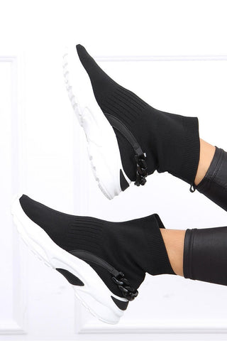 Αθλητικά μποτάκια Γυναικεία Παπούτσια μαύρο