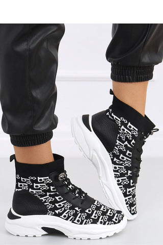 Αθλητικά μποτάκια Γυναικεία Παπούτσια μαύρο - λευκό