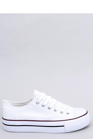 Sneakers Με Ψηλό Τακούνι λευκό