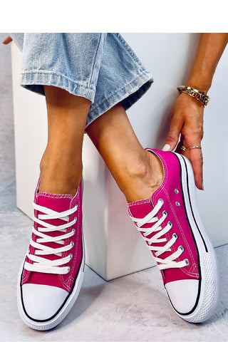 Sneakers Με Ψηλό Τακούνι ροζ