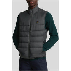 Lyle & Scott Vest Khaki / Black