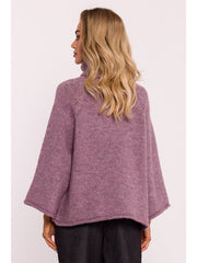 Πλεκτό Oversize Ζιβάγκο με Μαλακό Νήμα Pile