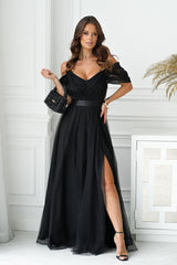 Long Dress In Spanish Style Black