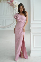 Impressive Evening Dress In Pink