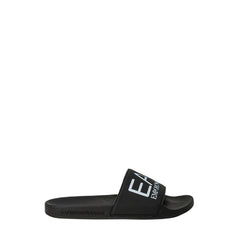 Ea7 Slippers Black/White