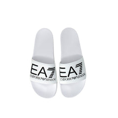 Ea7 Slippers Μαύρο/Λευκό