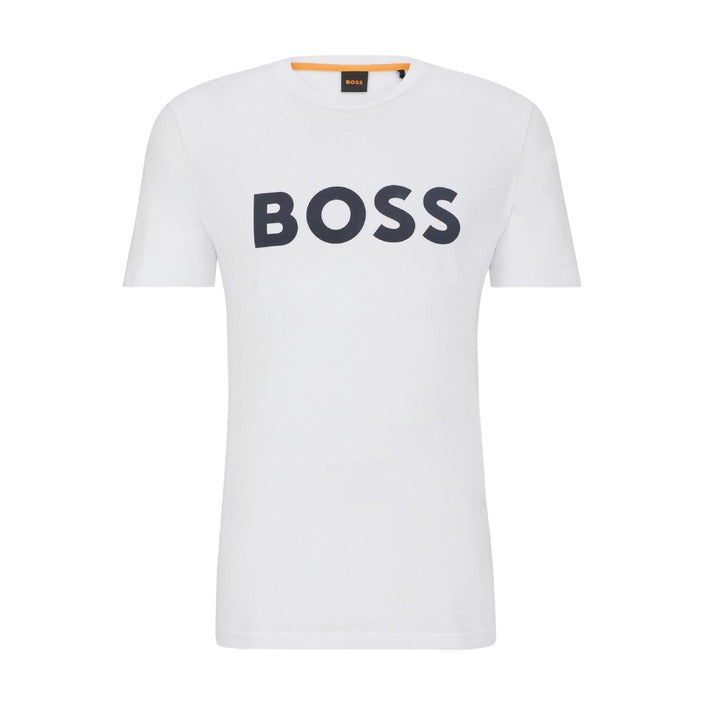 Boss T-shirt Λευκό