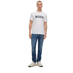 Boss T-shirt Λευκό