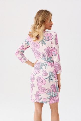 Φόρεμα Odetta με Floral Print Λευκό