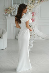 Impressive Evening Dress In White