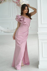 Impressive Evening Dress In Pink