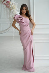 Impressive Evening Dress In Pink