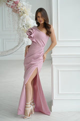 Impressive Evening Dress In Pink