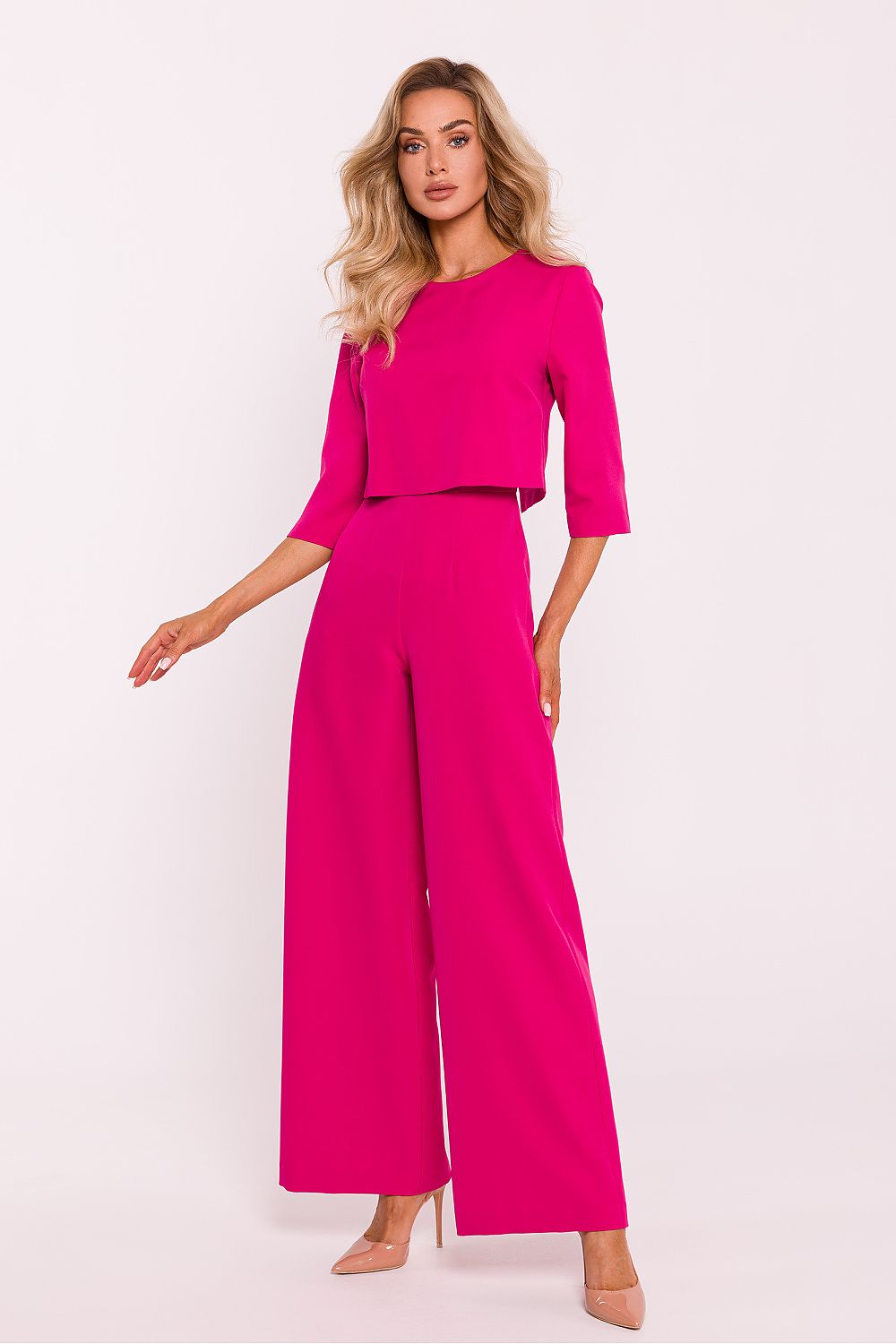 Double Layer Full Body Suit - Fuchsia