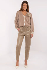  Women trousers model 209700 Italy Moda 