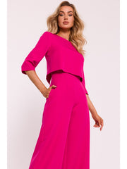 Double Layer Full Body Suit - Fuchsia