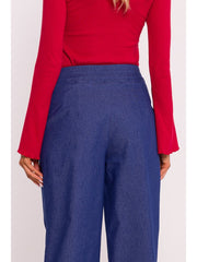 Wide Leg Pants - Blue