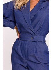 Full Body Wrap Dress - Blue