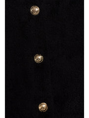 Short Teddy Jacket - Black